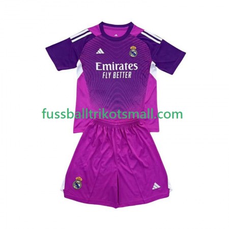 Fußballtrikots Real Madrid Torwart Kinder 2025-2026 Kurzarm Auswärts-trikot kaufen